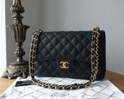 chanel 2.55 jumbo caviar